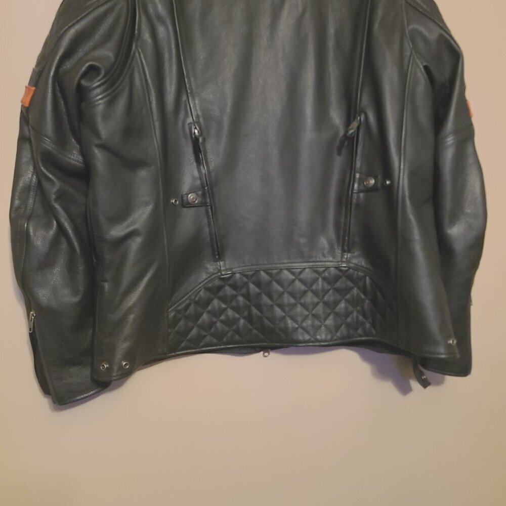 Harley-Davidson Vanocker Waterproof H-D Triple Vent System Leather Jacket (2XL) - Picture 12 of 13